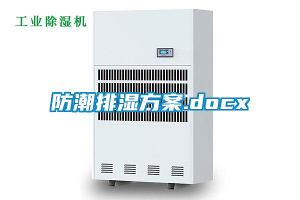 防潮排濕方案.docx