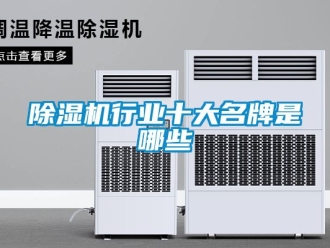 行業(yè)新聞除濕機(jī)行業(yè)十大名牌是哪些