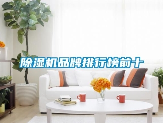 企業新聞除濕機品牌排行榜前十