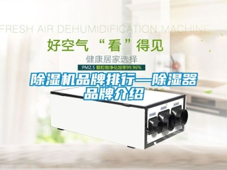 企業新聞除濕機品牌排行—除濕器品牌介紹