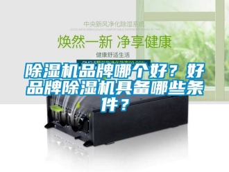 企業新聞除濕機品牌哪個好？好品牌除濕機具備哪些條件？