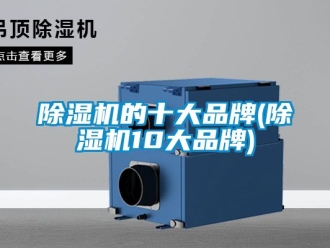 企業新聞除濕機的十大品牌(除濕機10大品牌)
