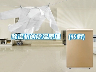 企業(yè)新聞除濕機的除濕原理  (轉(zhuǎn)載)