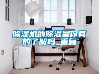 企業(yè)新聞除濕機的除濕量你真的了解嗎_重復(fù)