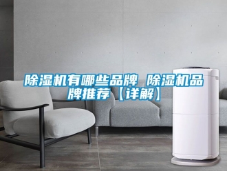 企業新聞除濕機有哪些品牌 除濕機品牌推薦【詳解】