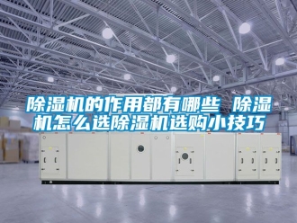 企業新聞除濕機的作用都有哪些 除濕機怎么選除濕機選購小技巧