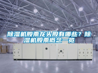 行業新聞除濕機股票龍頭股有哪些？除濕機股票概念一覽