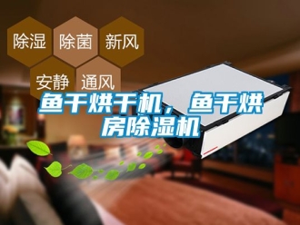 行業(yè)新聞魚干烘干機(jī)，魚干烘房除濕機(jī)