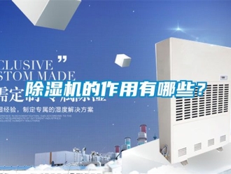 企業新聞除濕機的作用有哪些？