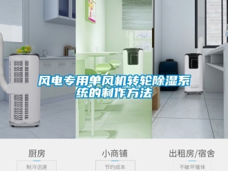 行業新聞風電專用單風機轉輪除濕系統的制作方法