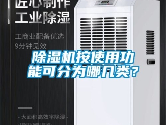 企業新聞除濕機按使用功能可分為哪幾類？