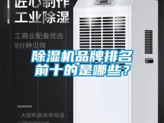 企業新聞除濕機品牌排名前十的是哪些？