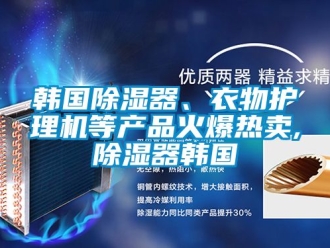 行業新聞韓國除濕器、衣物護理機等產品火爆熱賣,除濕器韓國
